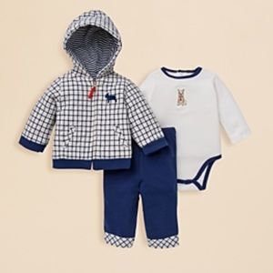 Little Me Baby Boys' 3-Piece Puppy Set, Sz 6 Month